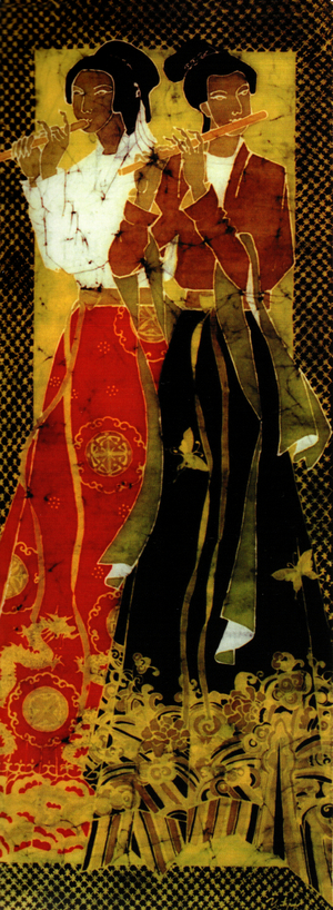 Music from Distant Countries, China, 2006 (batik)