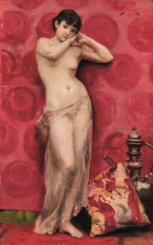 The Slave, 1881 (oil on canvas)