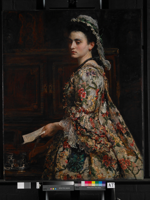 Vanessa, 1868 (oil on canvas)