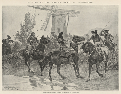 Battles of the British Army, Blenheim (litho)