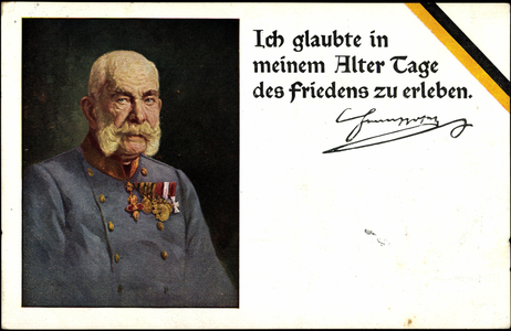 Artist Kaiser Franz Josef I., Austria, Peace