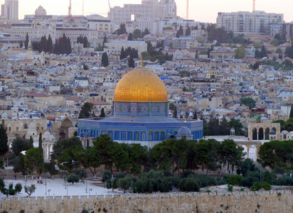 Mount of Temple Mount and Mosque of Omar, Israel