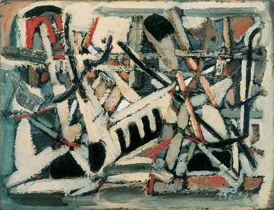 Composition, c.1947 (oil on canvas)