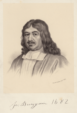 Portrait of John Bunyan (litho)