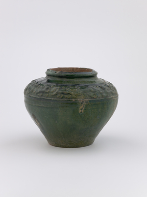 Jar (green lead glaze, aquatint)