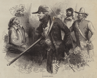 A Patriotic Absentee (engraving)