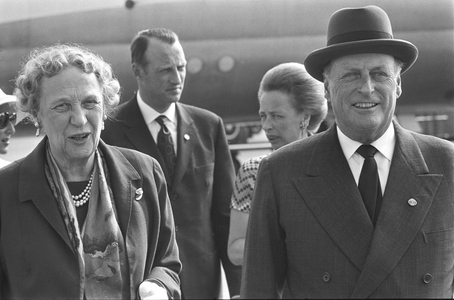 Oslo 19720802. King Haakon's VII 100th anniversary. Princess Margaretha by Denmark …, 1972 (photo)