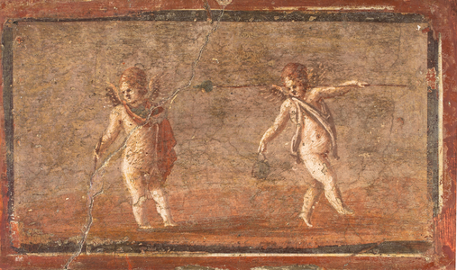 Dancing loves, Herculaneum, 1st century (fresco)
