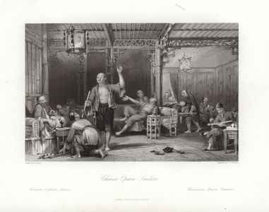 Chinese Opium Smokers (engraving)