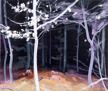 Forêt-noire 4 ,2017 (acrylic on canvas)