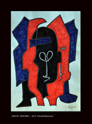 22931N - HAITI I804, 2015 (drawing)