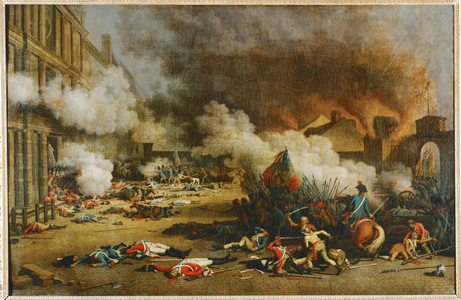 The storming of the Palais des Tuileries …