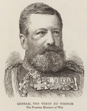 General von Verdy du Vernois (engraving)
