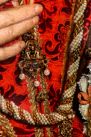 Portrait of a Young Woman, 1570 (oil on canvas)