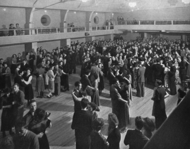 Ballroom, South Shields (b/w photo) 