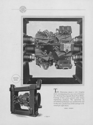Newton Four-Spindle Drum Type Miller