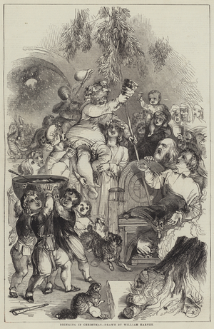 Bringing in Christmas (engraving)