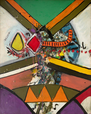 Opus O.405 Catch the Bird, 1961 (oil on canvas)