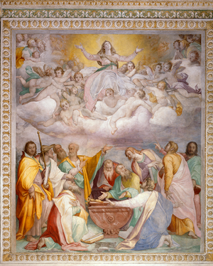 Renaissance - Painting : Pucci chapel - Assumption - Trinita dei Monti, Rome, Italy