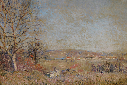 The Plain of Veneux-Nadon, View from the Sablons, circa 1884 (oil on canvas)