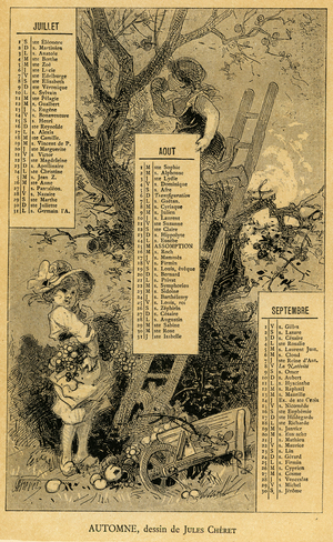 L' Automne , 1882 (illustration)