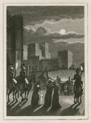 Funeral of Princess Charlotte, 1817 (engraving)