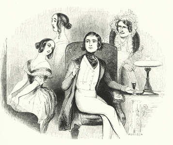 Pictures of Popular People: The Marriageable Man (engraving)