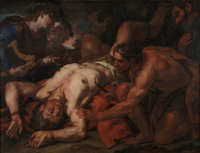 The Flaying of Marsyas, c.1680 (oil on canvas)