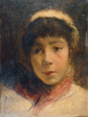Girl in a White Cap, 1892 (oil on canvas)