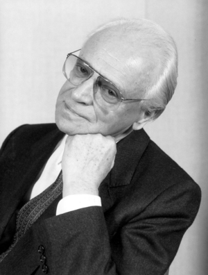 Ephraim Kishon, 1995 (photo)