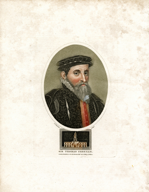 Sir Thomas Gresham, 1810 (print)