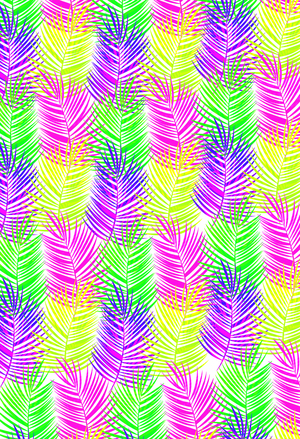 Overlaid Leaves, 2017 (digital media)