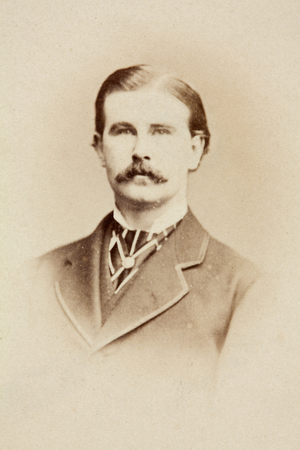 Portrait of H. V. Yeo, 1860s (b/w photo)