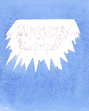 When we pray in the name of Jesus to our Heavenly Father it is as though the 'door' to Heaven opens, 2004 (w/c on paper)