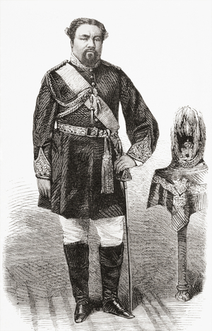 Kamehameha V, 1830–1872 born as Lot Kapuāiwa,king of the Kingdom of Hawaii.