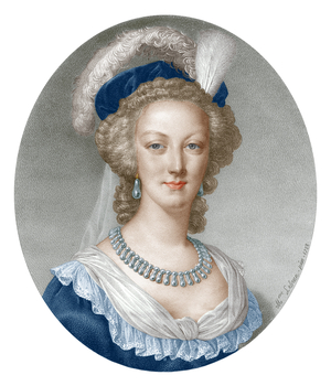 Marie Antoinette, 19th century (engraving)