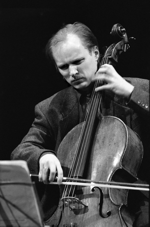 Anssi Karttunen in 1991 (b/w photo)