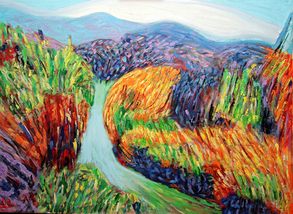 Oasis III, 2020 (oil on canvas)