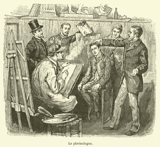 Le phrenologue (engraving)
