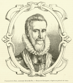 Francois de la Noue, surnomme Bras-de-Fer (engraving)