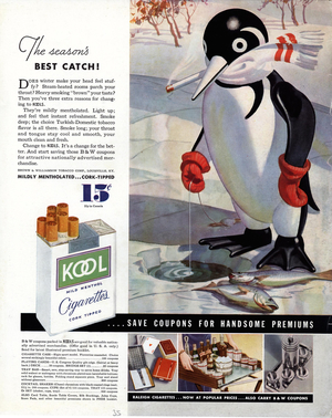 Kool Magazine, advert, USA, 1930s