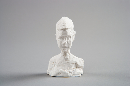 [Small Bust of Silvio], c.1944-5 (plaster reworked with pocket knife)