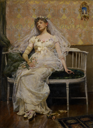 After the Reception, 1887 (oil on canvas)