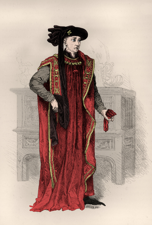 Portrait of Philippe 3 de Bourgogne dit le bon (Engraving)