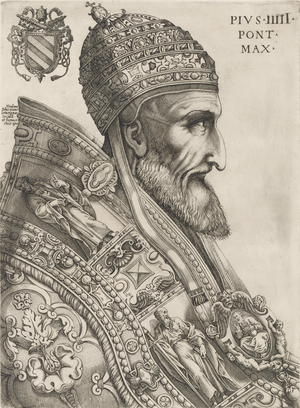 Pius V,  c. 1566 (engraving)