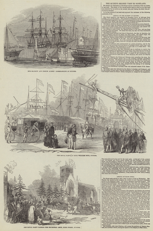 The Queen's Second Visit to Scotland (engraving)