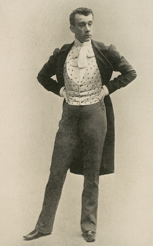 Fernando Di?az de Mendoza y Aguado (1862-1930), Spanish actor, theatrical producer and theatre director, Portrait,