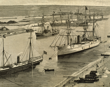Suez Canal,  Port-Said, Egypt