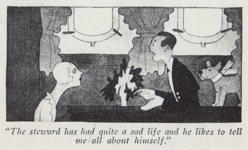 Illustration for Gentlemen Prefer Blondes by Anita Loos (litho)