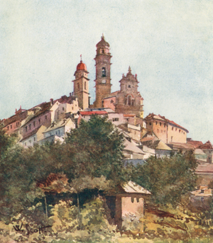 Cervo (colour litho)